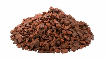 Deep red stone chippings Jumbo Bag 800kg