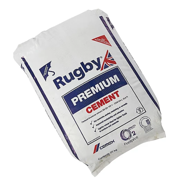 Rugby General Purpose cement (plastic bag) 25kg - OFFER CURRENTLY ON